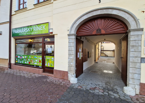 Obchodné priestory v centre s dvorom 120m2 a garážou. TOP PONUKA