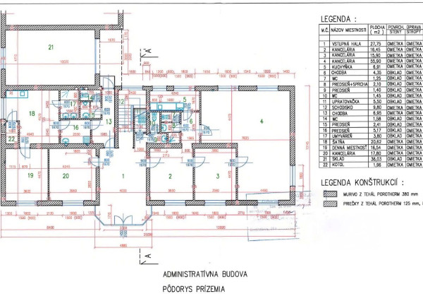 Vhodné ako sídlo firmy. Veľké parkovisko. Možnosť bývania.