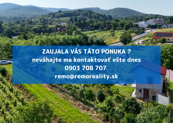 Rekreačný domček s pekným pozemkom v Harmónii. Odporúčam