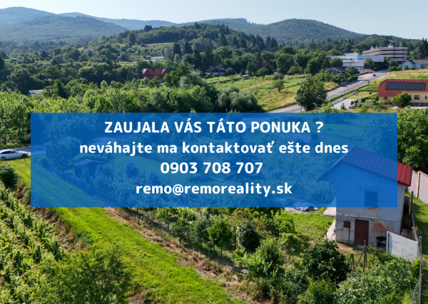 Rekreačný domček s pekným pozemkom v Harmónii. Odporúčam