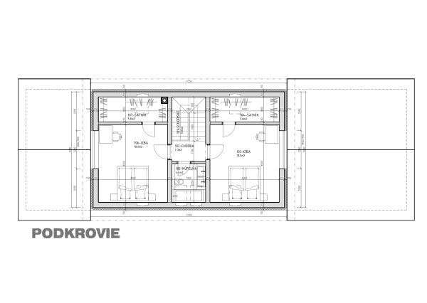 2 336 m² v CENTRE obce s kompletnými IS a stavebným povolením