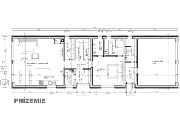 Rodinný dom v CENTRE obce s kompletnými IS a stavebným povolením