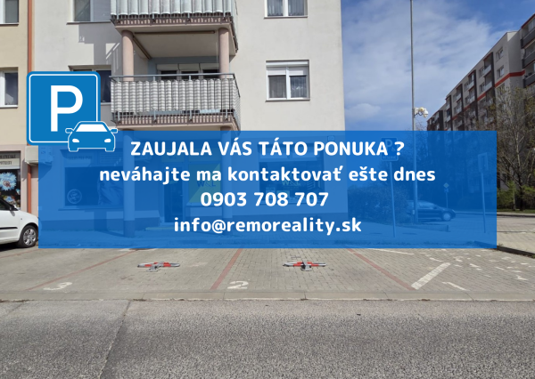 Parkovacie státie Vajanského ulica, Modra