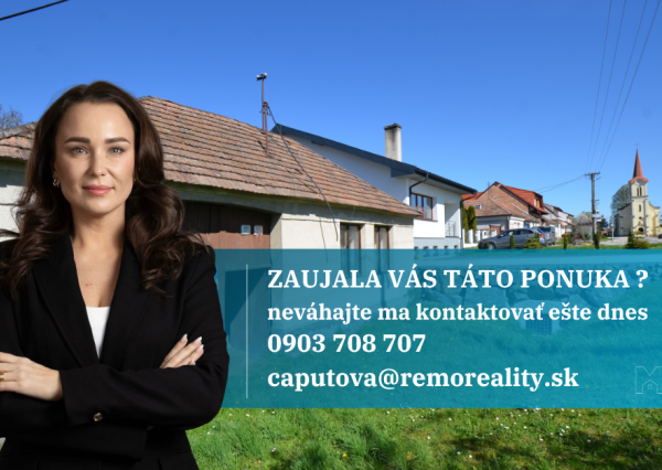 Rodinný dom / Pozemok s vydaným stavebným povolením. TOP