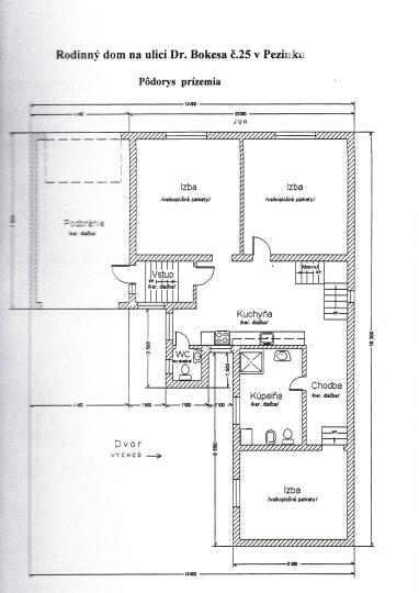 Veľký rodinný dom s pivnicou a altánkom. Super cena.