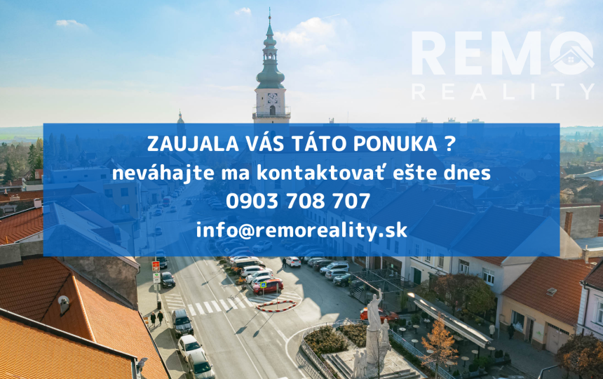 REZERVOVANÉ Garsónka v tehlovom byt. dome na Podhorskej. 2x Pivnica