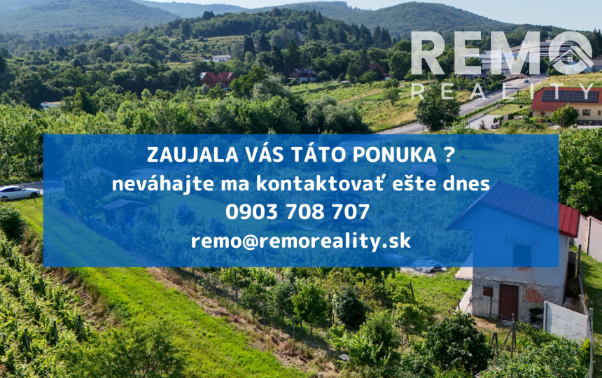 Rekreačný domček s pekným pozemkom v Harmónii. Odporúčam