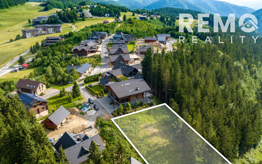 Stavebný pozemok možnosť postaviť 2 chaty. Všetky is, Donovalley Resort. TOP PONUKA