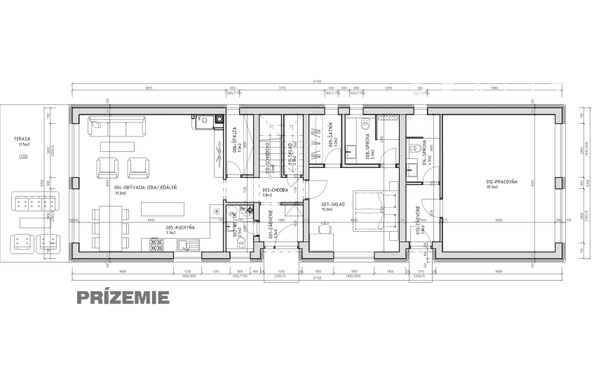 2 336 m² v CENTRE obce s kompletnými IS a stavebným povolením