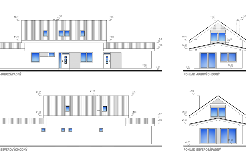 Rodinný dom / Pozemok s vydaným stavebným povolením. TOP