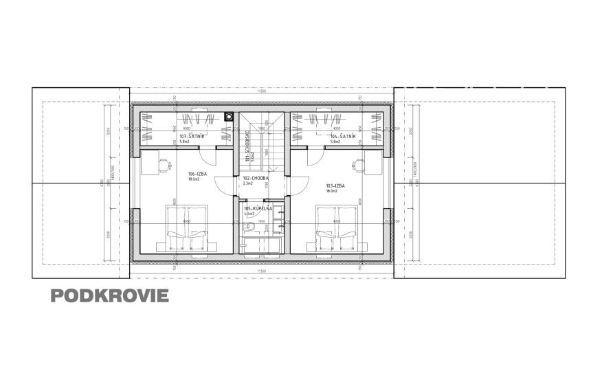 Rodinný dom v CENTRE obce s kompletnými IS a stavebným povolením