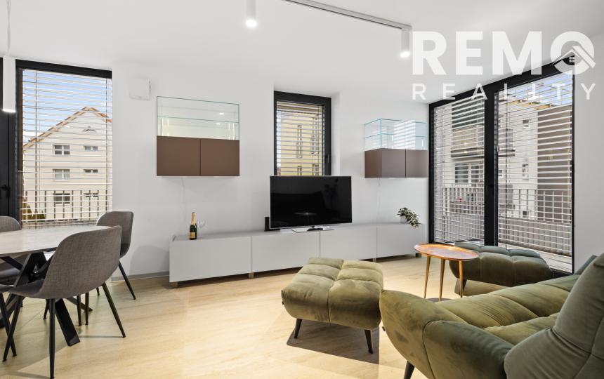 Krásny, nadštandardný 3 izb. byt, internet, parkovanie v CENE. Novostavba PODUN