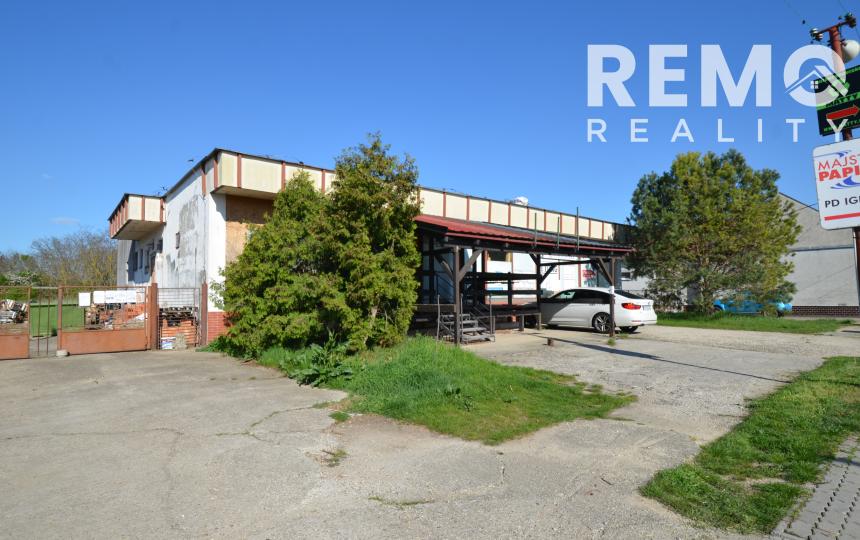 Komerčná budova s pozemkom 1 439 m² + 3-izb byt| IGRAM