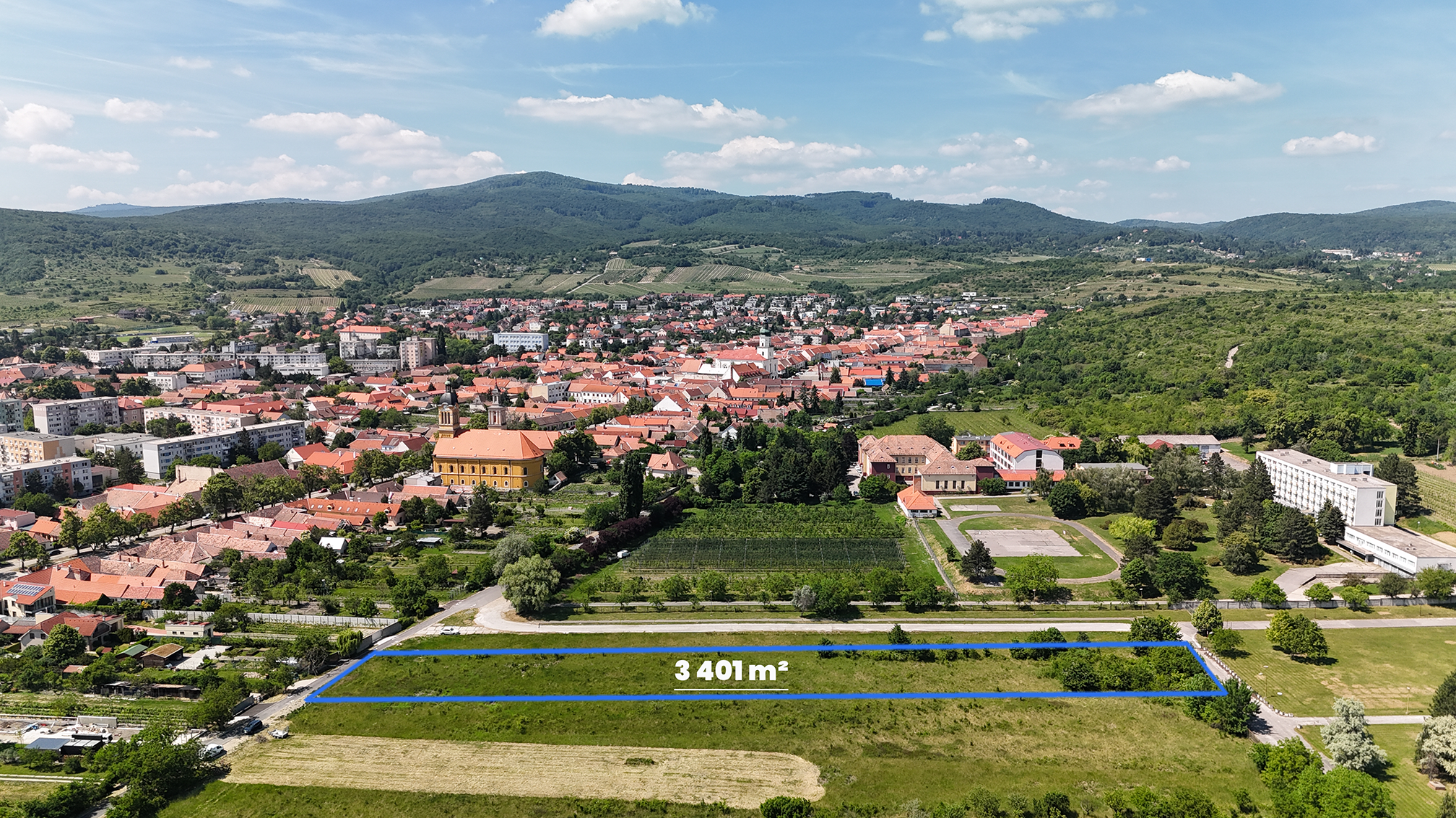 Stavebný pozemok v centre Modry | 3 401 m² | Územný plán na výstavbu RD - TOP PONUKA